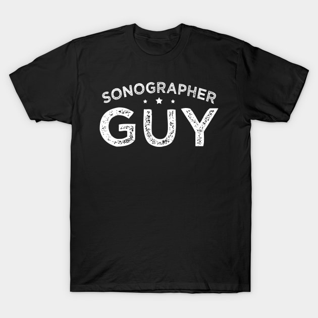 Cardiac Sonographer Shirt | Sonographer Guy Gift T-Shirt by Gawkclothing